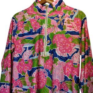 Kaeli Smith West Virginia Shirt Medium Pullover Zip Mountain State Performance